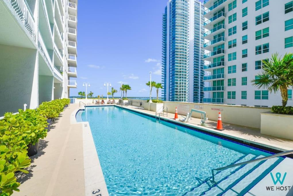 Trendy 2Br Condo With Pool And Bay Views Miami Buitenkant foto